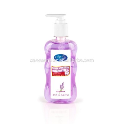 240ml/8oz alcohol base hand sanitizer 62% MSDS